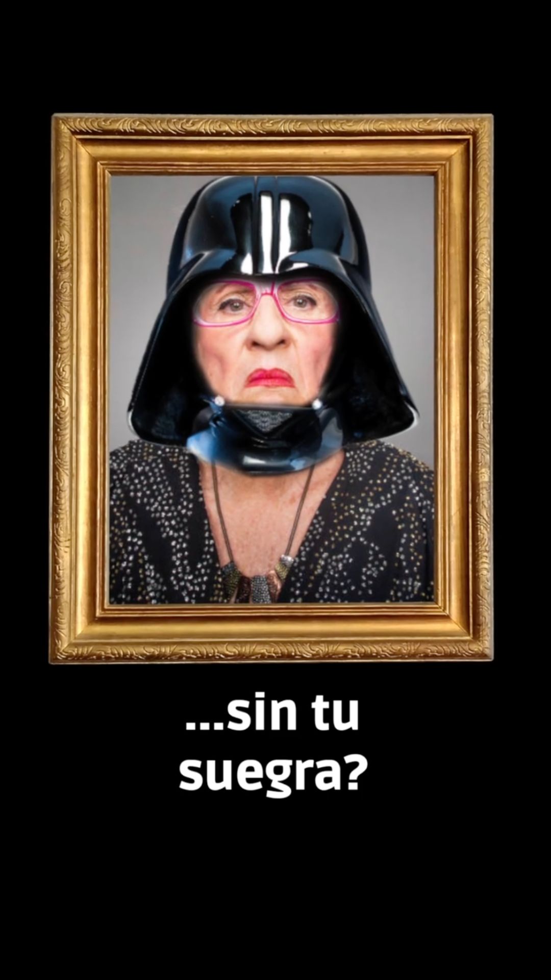que la suegra te acompañe